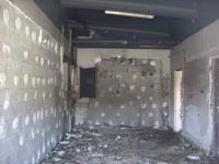 Electrical cupboard still present